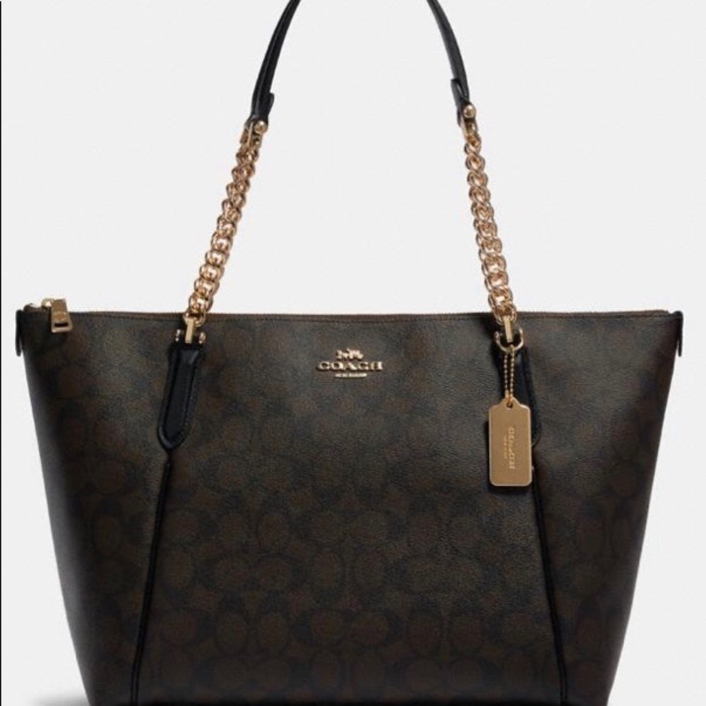 Coach Ava Chain Tote